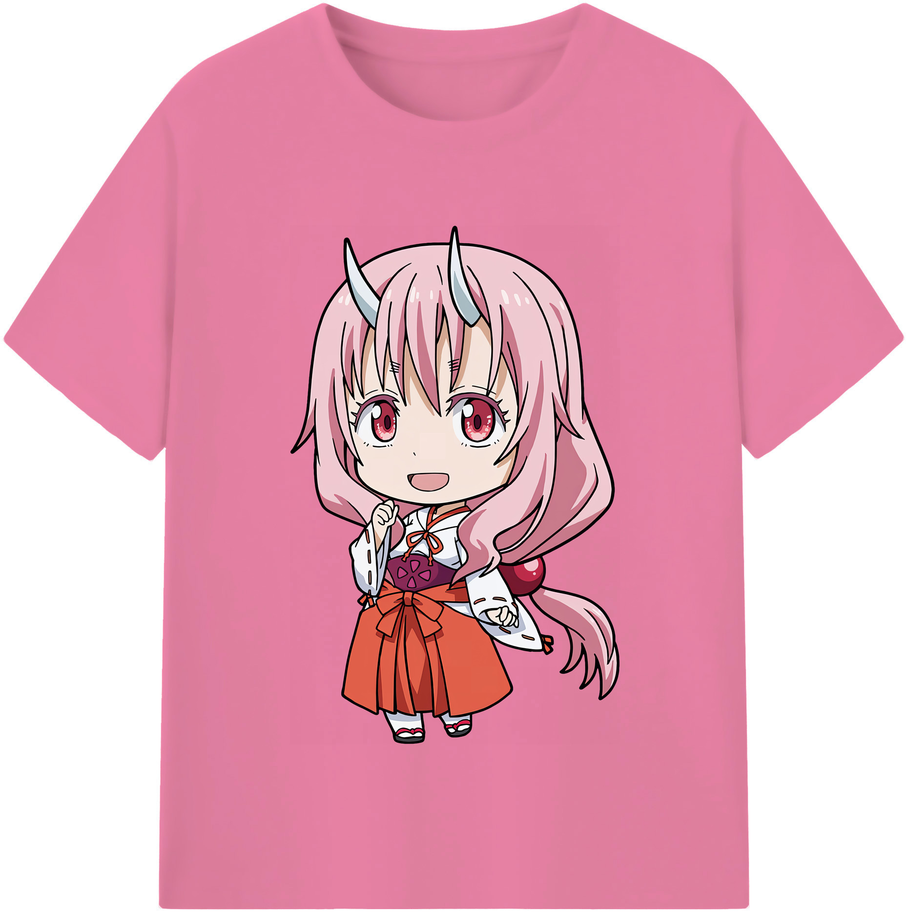 （画像用） 転スラ Regarding Reincarnated to Slime 綿100％半袖Tシャツ（フロントプリント）